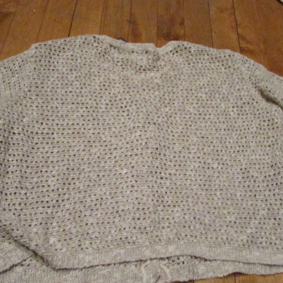 Mesh Tan Gap Cardigan - Picture 6 of 7